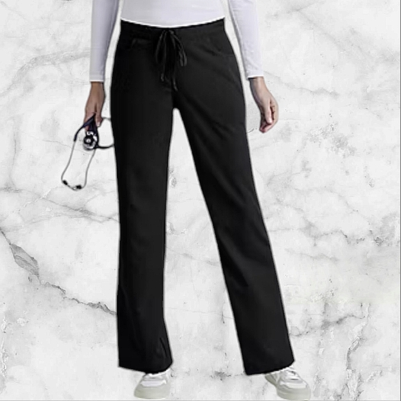 Black Grey's Anatomy Petite Scrub Pants - Picture 1 of 9